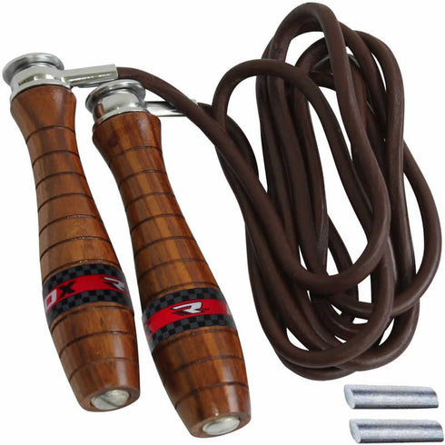 RDX L2 LEATHER 9FT SKIPPING ROPE-1